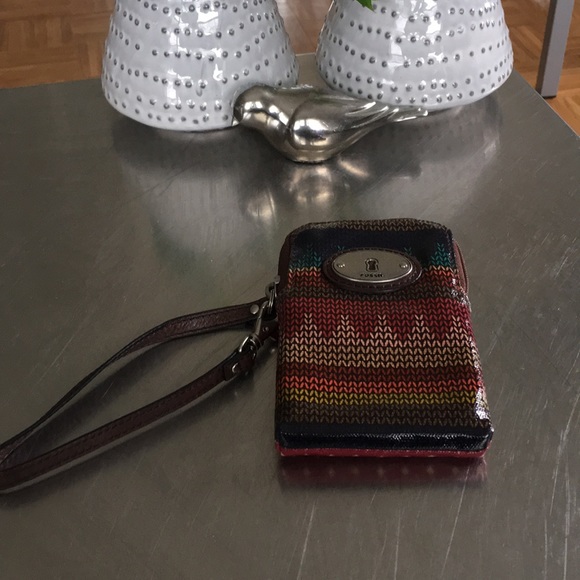 Fossil/ Key Per/ Wristlet/ - Picture 2 of 5